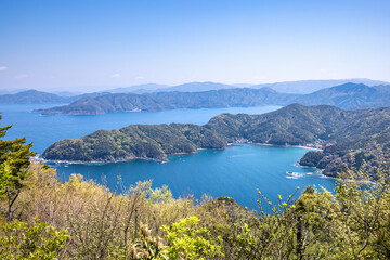 エンゼルライン展望台からの眺望