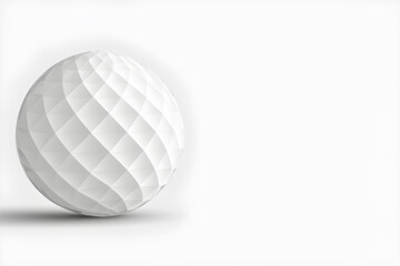 Modern Geometrical Background With White Sphere