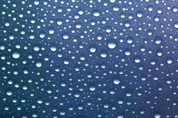 Fototapeta premium Water Drops On Window Glass