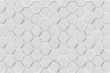 Seamless Hexagonal Pattern Background