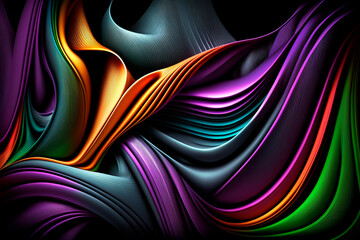 Abstract colorful dinamic background. Modern pattern.