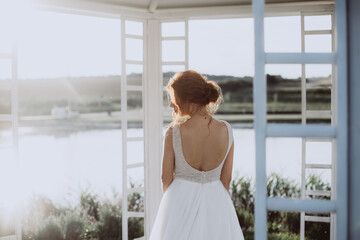 bride and groom at the wedding
