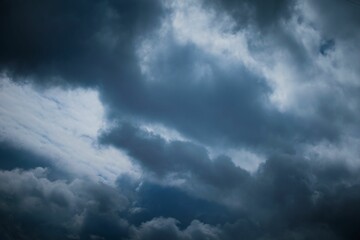 Fototapeta na wymiar Scenic cloudscape on a sunny day