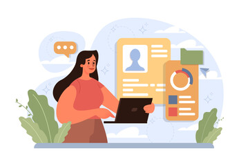 Employee performance management. Performance indicators and reports