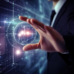 Connecting with Digital HUD Holograms, Generative AI