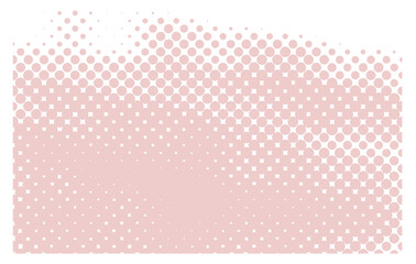 pink halftone dots