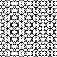 Abstract background with repeat pattern . Black and white color. Unique geometric vector swatch. Perfect for site backdrop, wrapping paper, wallpaper, textile and surface design. 