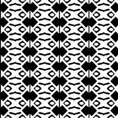 Abstract background with repeat pattern . Black and white color. Unique geometric vector swatch. Perfect for site backdrop, wrapping paper, wallpaper, textile and surface design. 