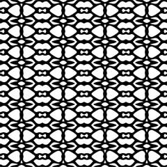 Abstract background with repeat pattern . Black and white color. Unique geometric vector swatch. Perfect for site backdrop, wrapping paper, wallpaper, textile and surface design. 