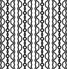 Abstract background with repeat pattern . Black and white color. Unique geometric vector swatch. Perfect for site backdrop, wrapping paper, wallpaper, textile and surface design. 