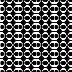 Abstract background with repeat pattern . black and white color. Unique geometric vector swatch. Perfect for site backdrop, wrapping paper, wallpaper, textile and surface design. 
