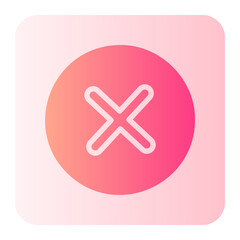 Fototapeta premium clear gradient icon