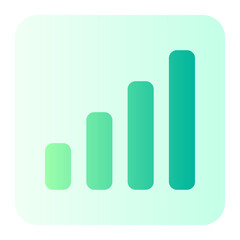 signal gradient icon