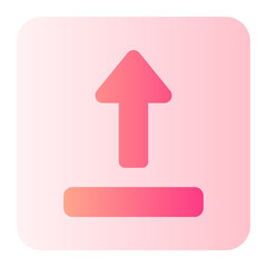 upload gradient icon