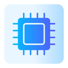 cpu gradient icon