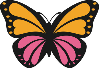Retro Butterfly Illustration