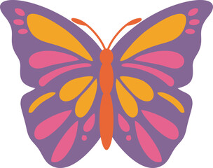 Retro Butterfly Illustration
