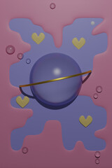 illustration of a globe with a spoon