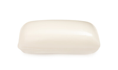 Soap bar on white background. Personal hygiene