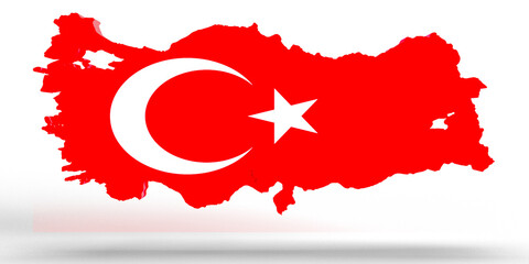 country turkey map cartography national asia europe border turkmen flag world turkish texture mediteranean atlas red star white color communication business ashgabat ankara contour turkey map culture 