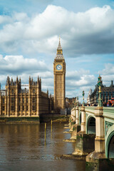 Obraz na płótnie Canvas Big Ben Westminster Parliament Palace London
