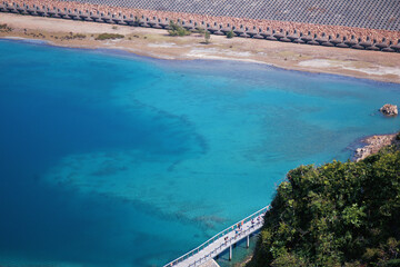 view from the reservoir