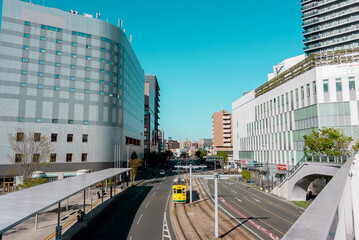 【熊本】熊本駅前　市電