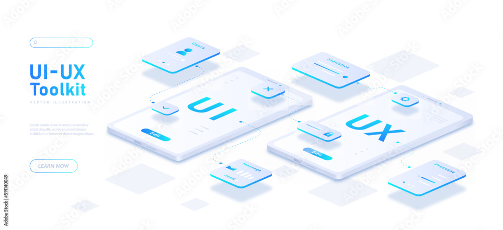 Aufkleber ui and ux toolkit