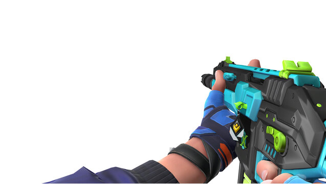 Aiming a Phantom BlastX with radiant buddie