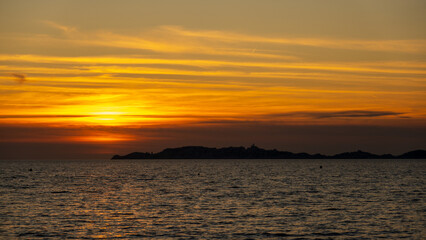 Coucher de soleil Marseille