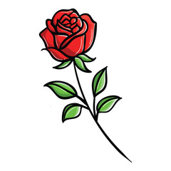 Flower color vector. Suitable for plant and flower icon, sign or symbol.