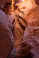 Antelope Canyon X is a slot canyon in Page, Arizona, USA, located in the exact same Antelope Canyon as the famous Upper and Lower Antelope Canyons.