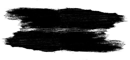 Vector brush sroke texture. Distressed uneven grunge background. Abstract distressed vector illustration. Overlay over any design to create interesting effect and depth. Black isolated on white. EPS10