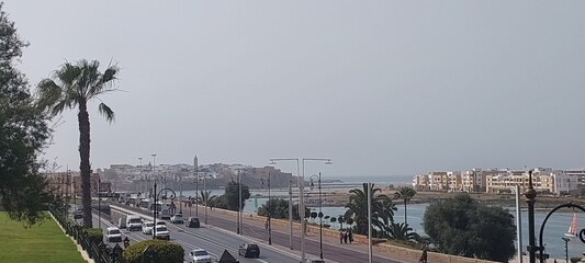 Morocco  Rabat Sal&eacute;: From Hassan Tower  to Oudaya