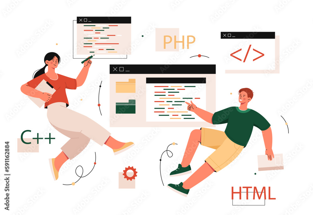 Poster team of programmers