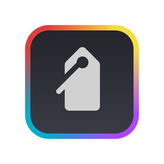 Label - Pictogram (icon) 
