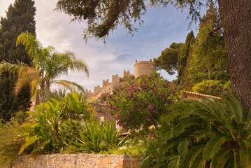 Parc Sainte Clair in Hyeres in Südfrankreich