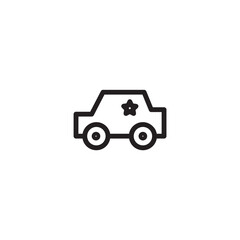 Car Fan Repair Outline Icon