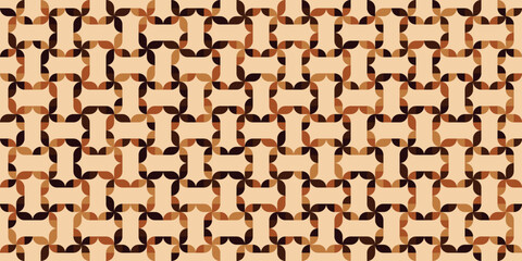 Fashion style leaves silhouettes seamless pattern