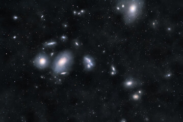 Virgo galactic cluster