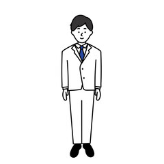 若い男性のビジネスマン