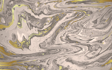 Light Beige and Gold Marble Vector Background