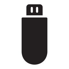 usb glyph icon