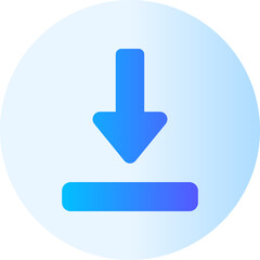 download gradient icon