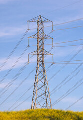 Electrical Tower and Power Lines