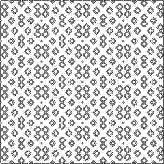  Stylish texture with figures from lines.Abstract geometric black and white pattern for web page, textures, card, poster, fabric, textile. Monochrome graphic repeating design. 