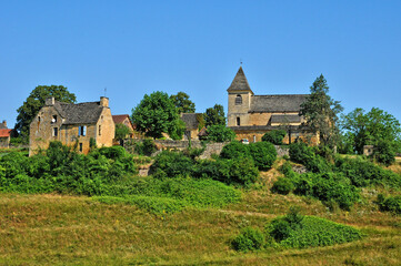 Fototapeta na wymiar France, picturesque village of Carlucet
