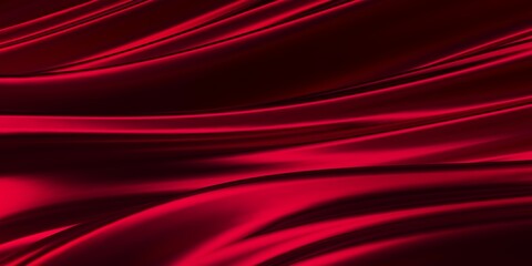 Red cloth. Abstract beautiful satin background