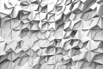Abstract white geometric background. Poster texture