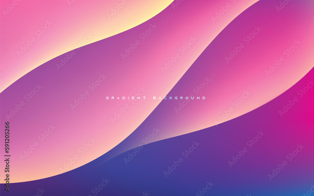 Poster abstract smooth gradient color background with light diagonal